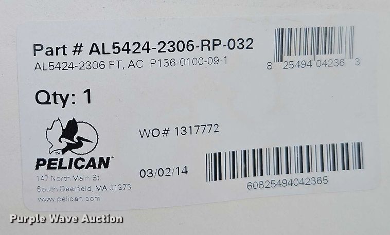 image for item FN5538 (9) Pelican Hardigg weather proof containers