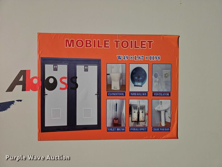 image for item FN5542 Aboss mobile restroom