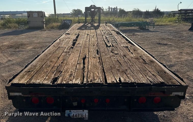 image for item GH9384 1994 Belshe DT-255 equipment trailer