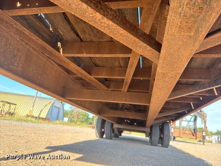 image for item GH9384 1994 Belshe DT-255 equipment trailer