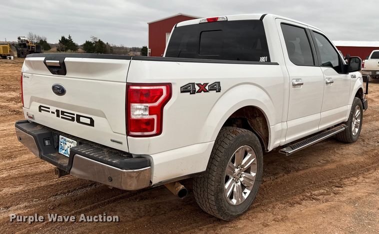 image for item HI9398 2018 Ford F150 Crew Cab pickup truck