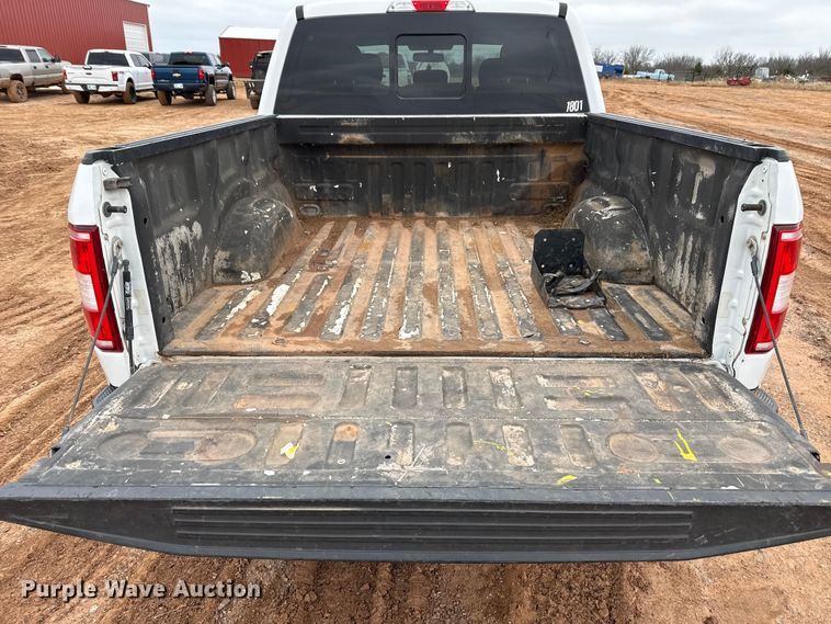 image for item HI9398 2018 Ford F150 Crew Cab pickup truck