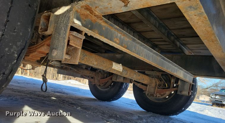 image for item NO9874 2017 PJ equipment trailer