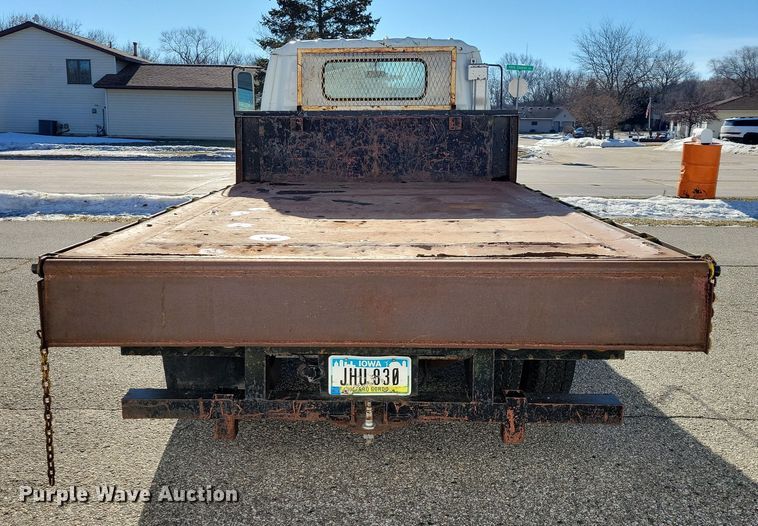 image for item NO9879 1986 Chevrolet 40 Tiltmaster dump flatbed truck