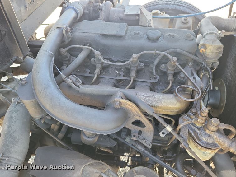 image for item NO9879 1986 Chevrolet 40 Tiltmaster dump flatbed truck