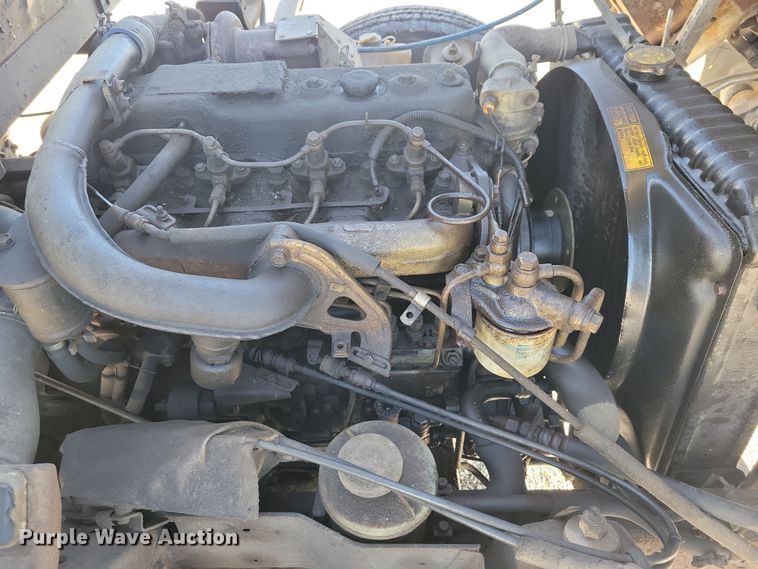 image for item NO9879 1986 Chevrolet 40 Tiltmaster dump flatbed truck