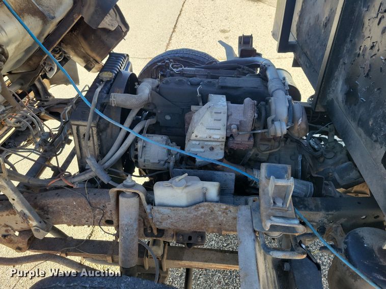 image for item NO9879 1986 Chevrolet 40 Tiltmaster dump flatbed truck