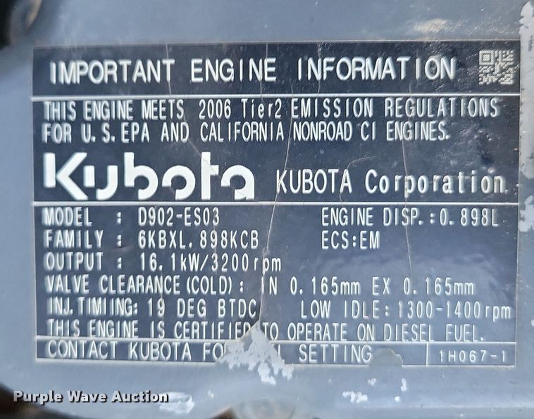 image for item NO9887 2001 Kubota RTV900 utility vehicle