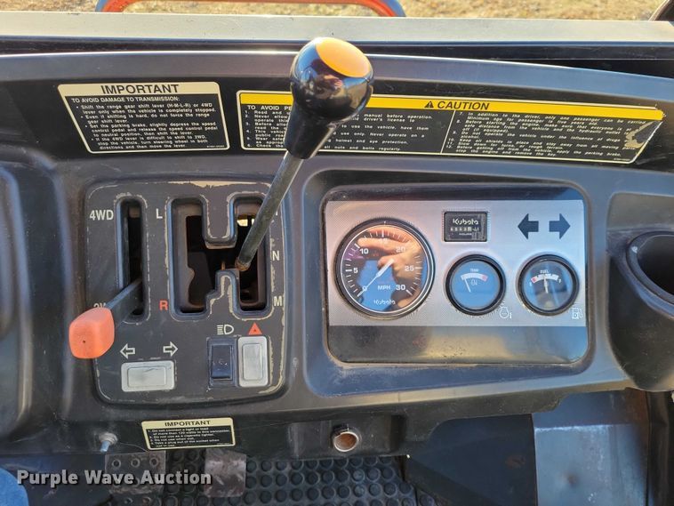 image for item NO9889 2001 Kubota RTV900 utility vehicle