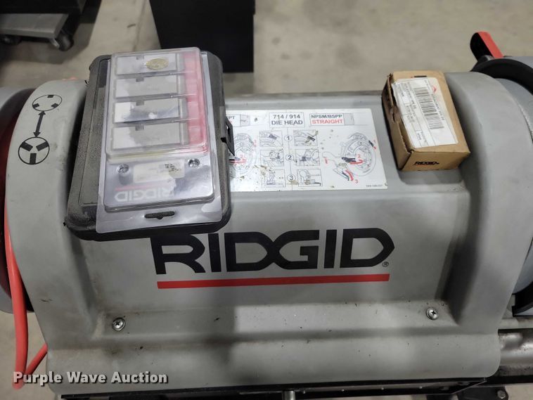 image for item NO9904 Rigid 1224 pipe threader