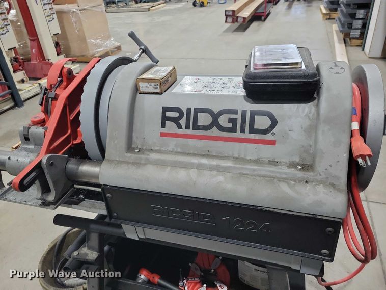 image for item NO9904 Rigid 1224 pipe threader