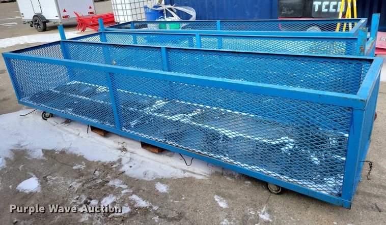 image for item NO9919 (3) metal storage bins