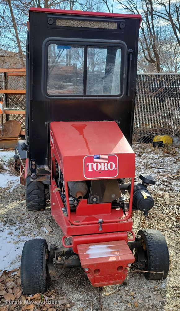 image for item NO9923 Toro Groundsmaster 328D sweeper