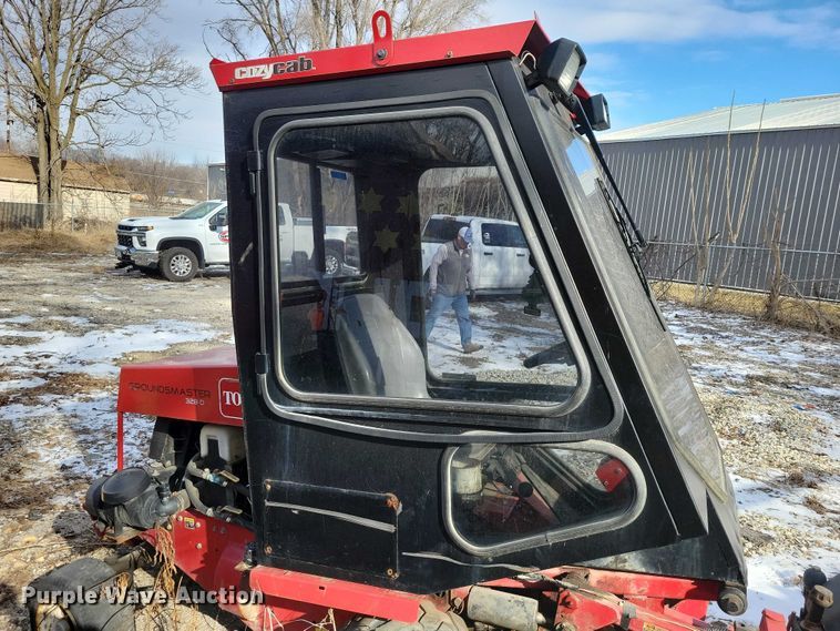 image for item NO9923 Toro Groundsmaster 328D sweeper