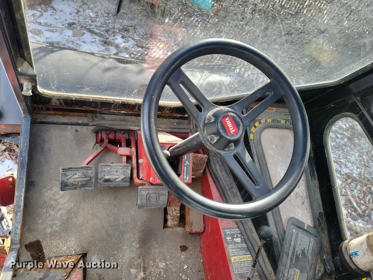 image for item NO9923 Toro Groundsmaster 328D sweeper