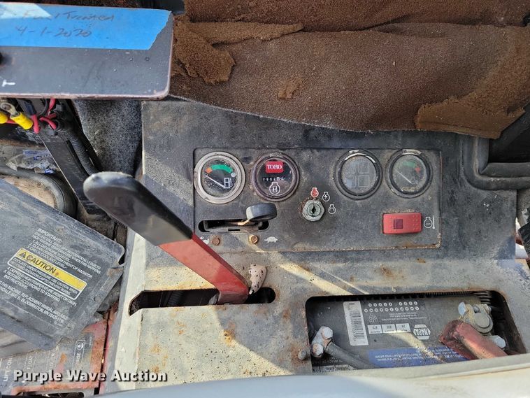 image for item NO9923 Toro Groundsmaster 328D sweeper