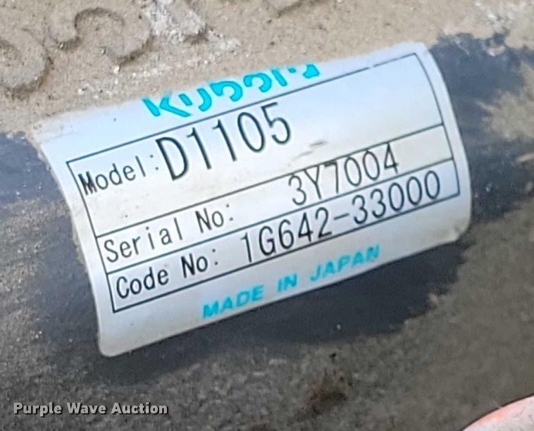 image for item NO9923 Toro Groundsmaster 328D sweeper