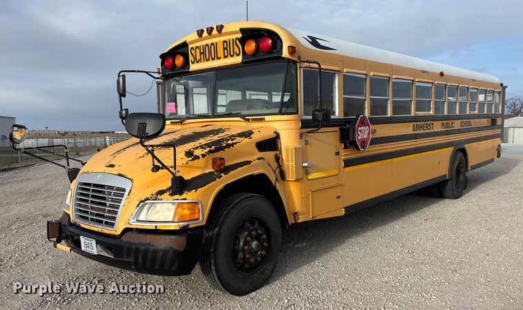 image for item OE9360 2013 Blue Bird Vision Conventional school bus