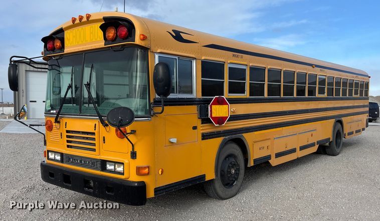 image for item OE9369 2007 Blue Bird All American school bus