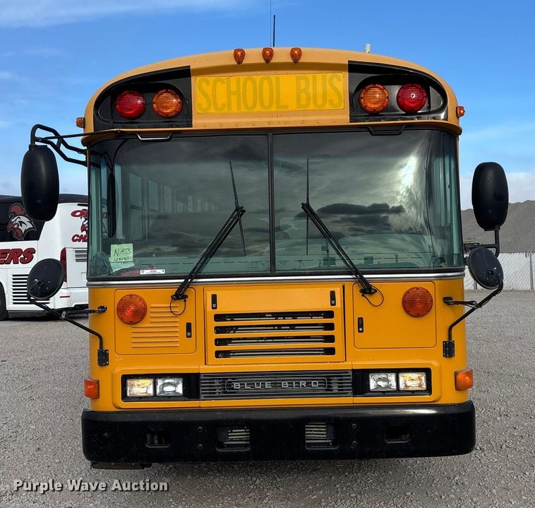 image for item OE9369 2007 Blue Bird All American school bus