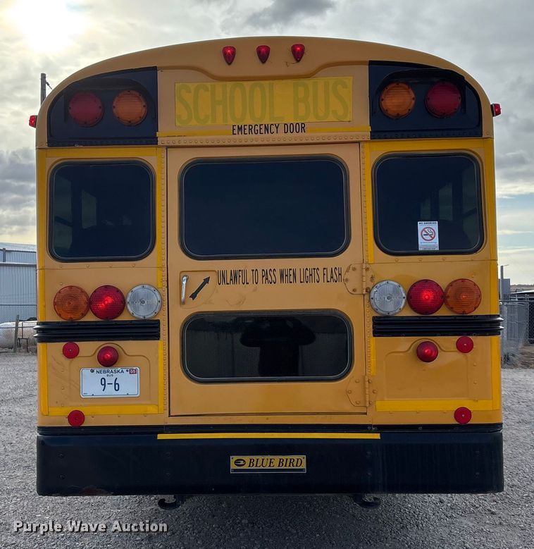 image for item OE9369 2007 Blue Bird All American school bus