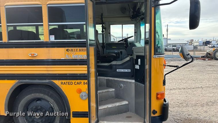 image for item OE9369 2007 Blue Bird All American school bus