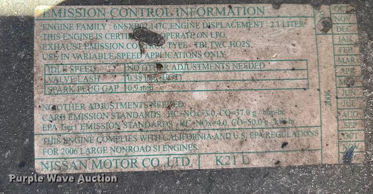 image for item YA1193 Caterpillar FG25N forklift