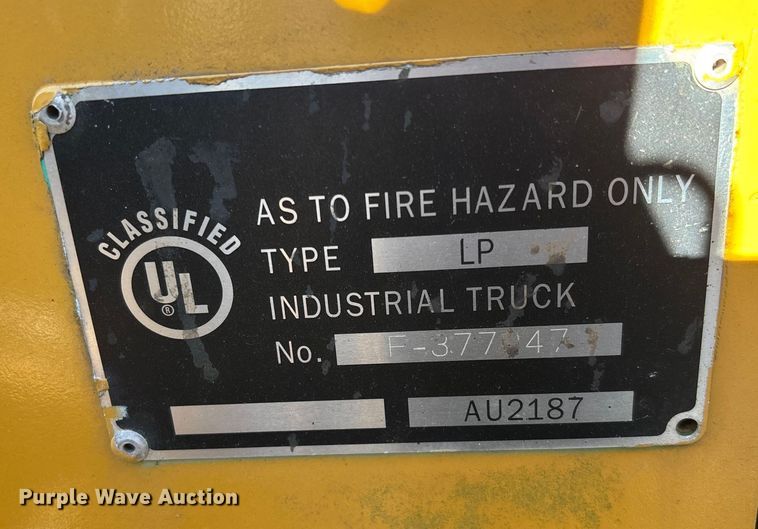 image for item YA1193 Caterpillar FG25N forklift