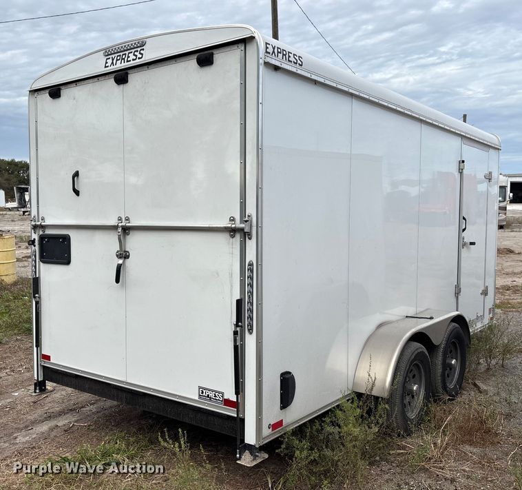 image for item YA1613 2025 Express T7167 enclosed cargo trailer