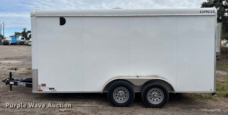 image for item YA1613 2025 Express T7167 enclosed cargo trailer