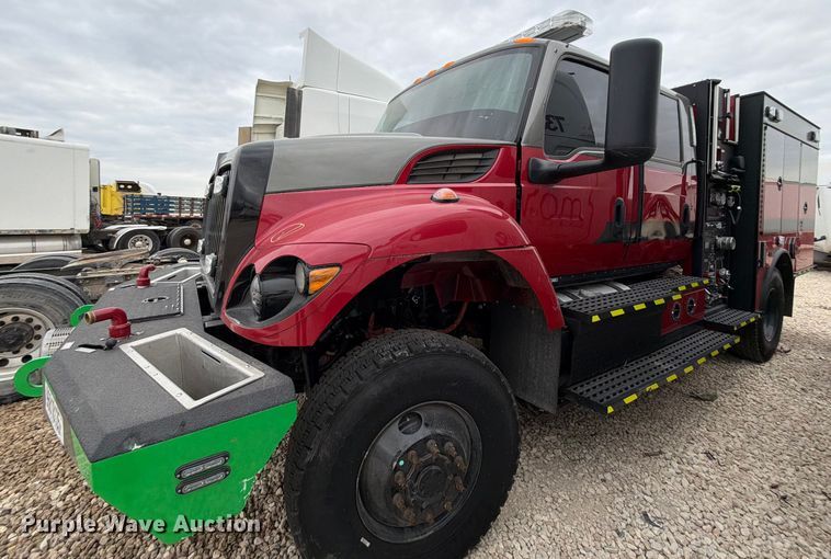 image for item YA2013 2025 International HV507 pumper fire truck