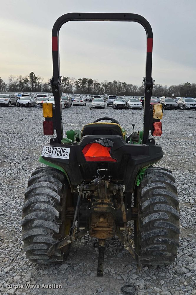 image for item YA2163 2009 John Deere 3032E MFWD tractor