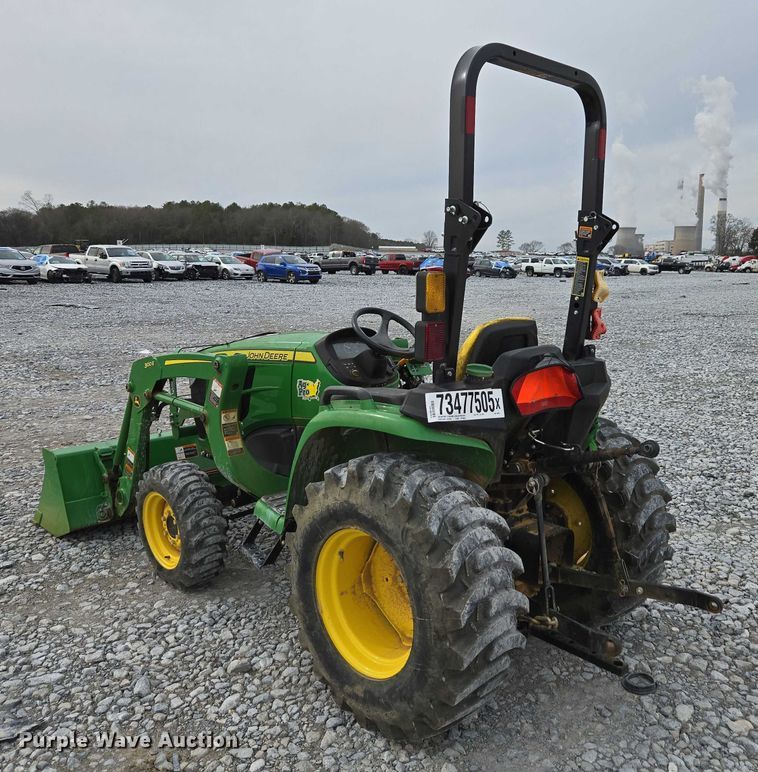image for item YA2163 2009 John Deere 3032E MFWD tractor