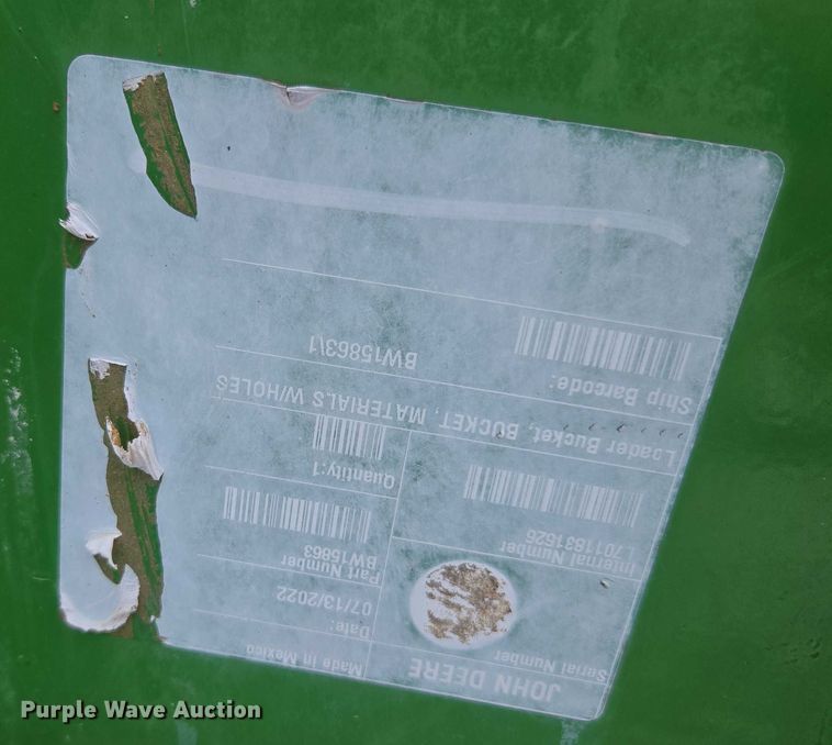 image for item YA2163 2009 John Deere 3032E MFWD tractor