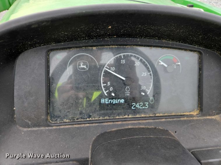 image for item YA2163 2009 John Deere 3032E MFWD tractor