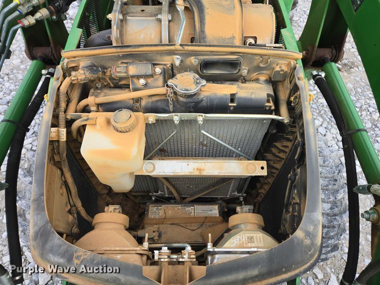 image for item YA2163 2009 John Deere 3032E MFWD tractor