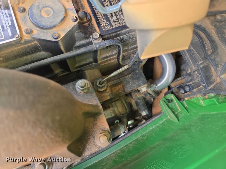 image for item YA2163 2009 John Deere 3032E MFWD tractor