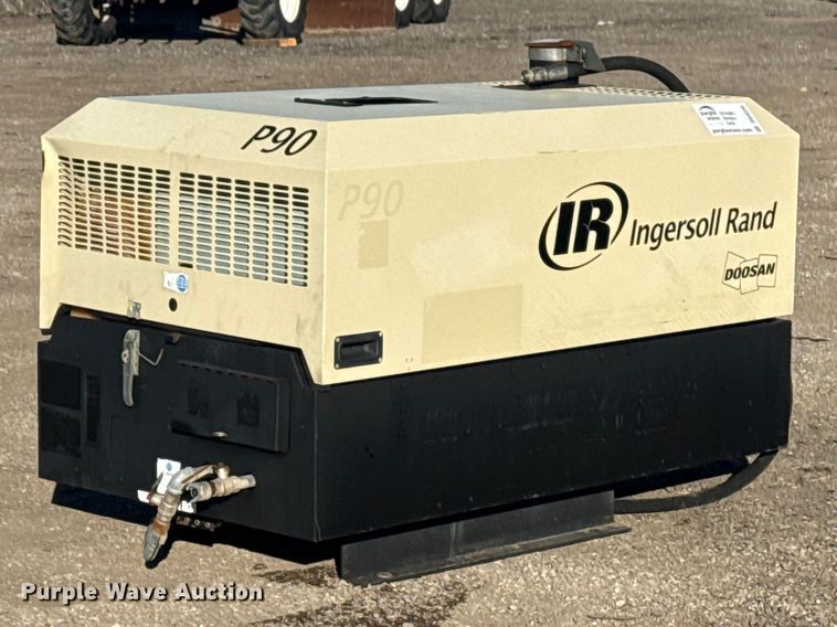 image for item DQ4236 2011 Ingersoll Rand P90 air compressor