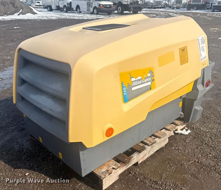 image for item DQ4243 2017 Atlas Copco XAS110 air compressor