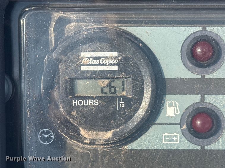 image for item DQ4243 2017 Atlas Copco XAS110 air compressor