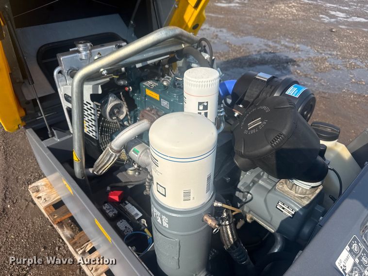 image for item DQ4243 2017 Atlas Copco XAS110 air compressor