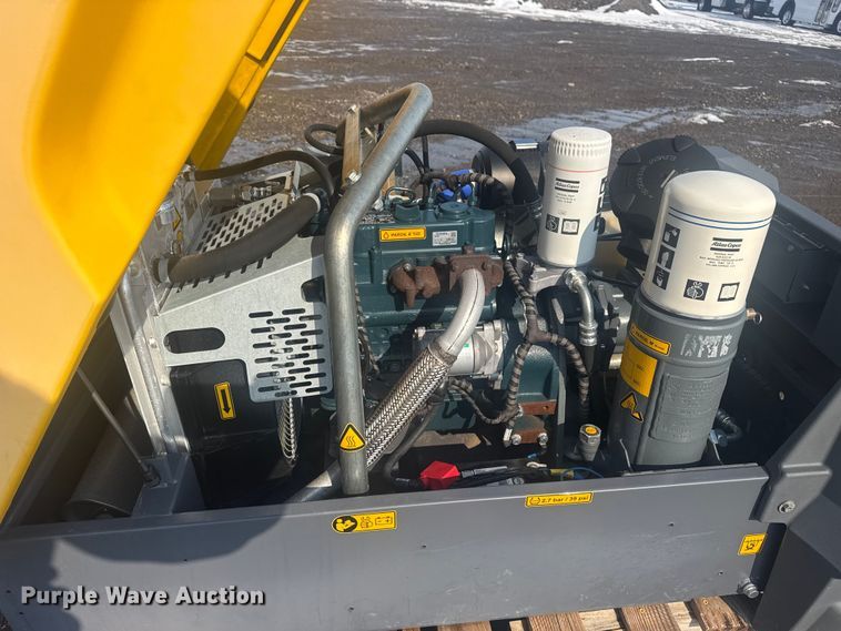 image for item DQ4243 2017 Atlas Copco XAS110 air compressor