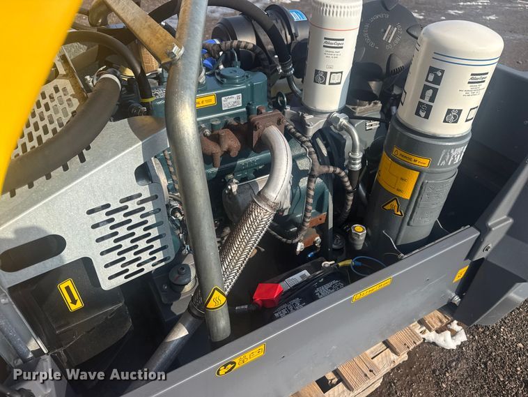 image for item DQ4243 2017 Atlas Copco XAS110 air compressor