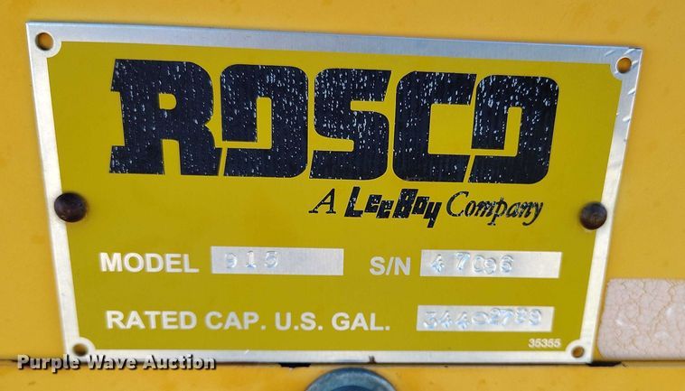 image for item DT0858 Rosco Tru-Pac 915 pneumatic roller