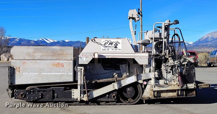 image for item DT0859 Cedar Rapids 461R paver