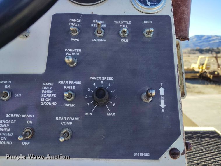 image for item DT0859 Cedar Rapids 461R paver