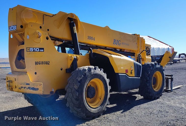 image for item DT0861 2017 JCB 510.56 telehandler