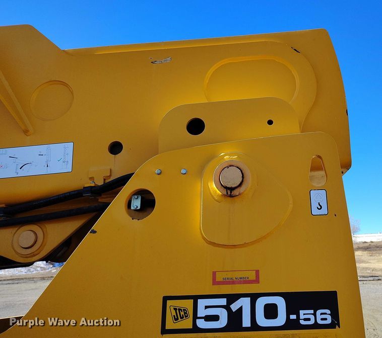 image for item DT0861 2017 JCB 510.56 telehandler