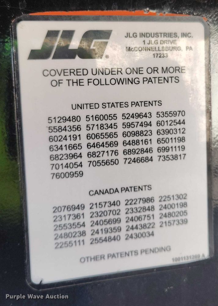 image for item DT0864 2015 JLG 450AJ boom lift