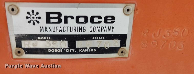 image for item DT0878 Broce RJ350 broom